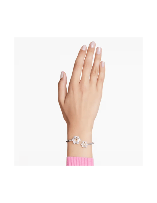 Swarovski 'Idyllia' Dames Basismetalen Armband - Zilver 5679936 - Image 5