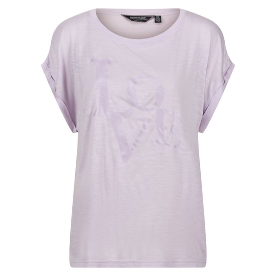Regatta Womens/Ladies Roselynn Love T-Shirt (Pastel Lilac)