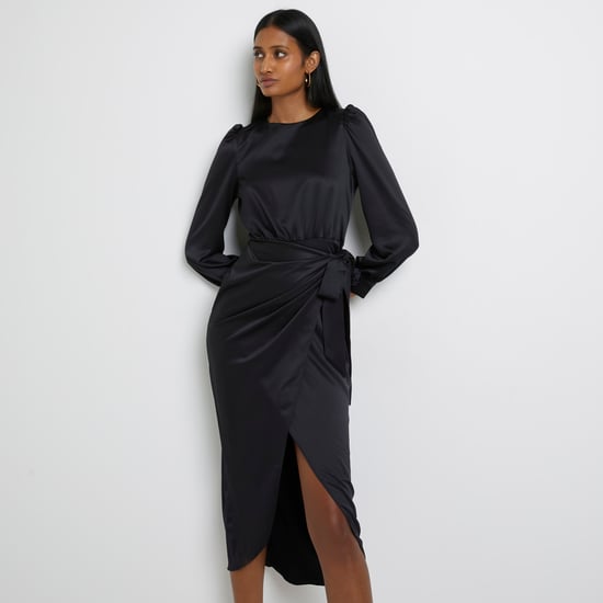 princess polly baby blue dress The Best Summer Little Black Dresses For Petites - Beth Ferguson main image 1