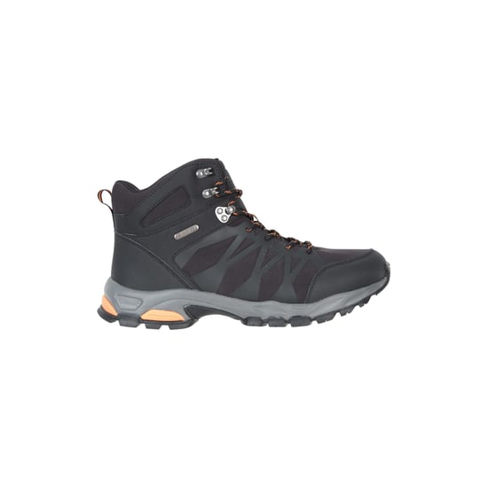 Mountain Warehouse Mens Trekker II Softshell Hiking Boots (Black) - Image 4