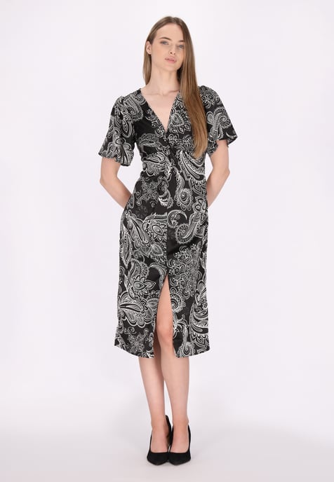 Dreimaster Dress women black white - Image 3