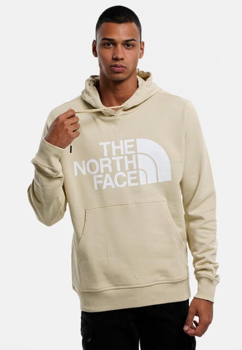 The North Face Standard Heren Hoodie in Bleached Sand - Image 1