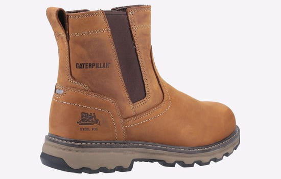 Caterpillar Pelton Leren Veiligheidslaarzen Heren - Image 3