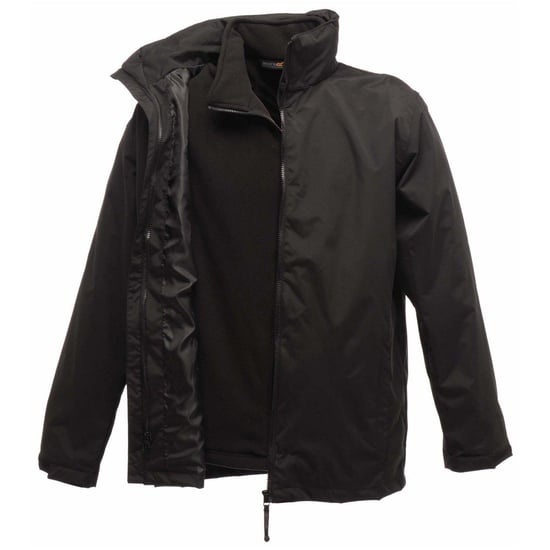Regatta Mens Classic Waterproof Jacket (Black) - Image 1