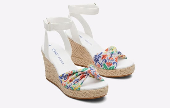 TOMS Marisela Kvinnors Vita Kilklackar - Image 2
