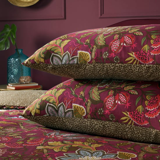 Viranai Exotic Floral Duvet Cover Set - Image 3
