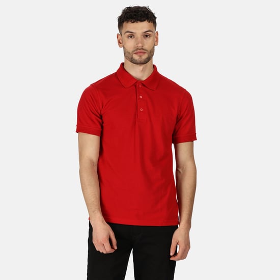 Regatta Classic Mens 65/35 Short Sleeve Polo Shirt (Classic Red)