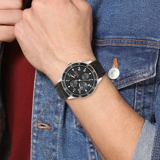 Tommy Hilfiger Jimmy Heren Zwarte Horloge 1791947 - Image 3