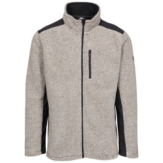 Trespass Mens Farantino Fleece Jacket (Truffle Brown Stripe)