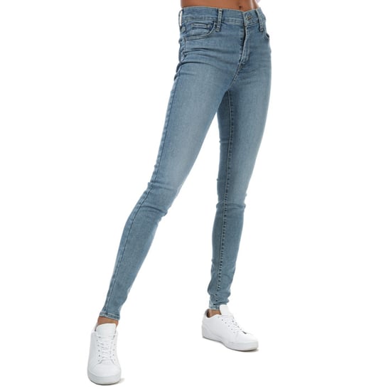 Women's Levis 720 High Rise Super Skinny Jeans in Light Blue