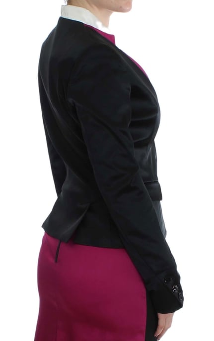Exte Dam Black Pink Stretch Blazerjacka - Image 4