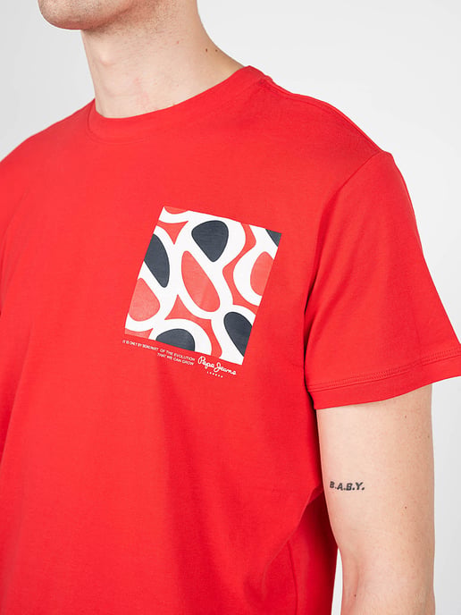 Pepe Jeans T-shirt Alford Men's Red