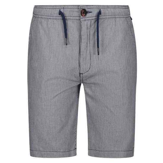 Regatta Mens Albie Chino Stripe Shorts (Dark Denim) - Image 1