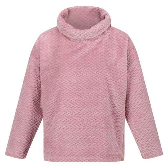 Regatta Womens/Ladies Bekkah Plaited Fluffy Jumper (Powder Pink) - Image 1