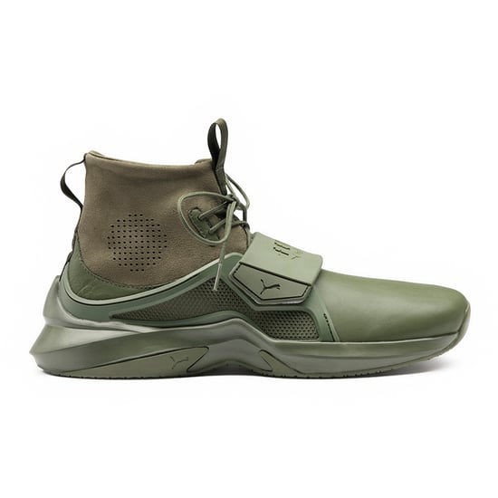 Puma x Rihanna Fenty Ignite Womens Green Hi Trainers - Image 1