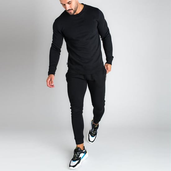 MYT Mens Crew Neck Tracksuit Black - Image 1