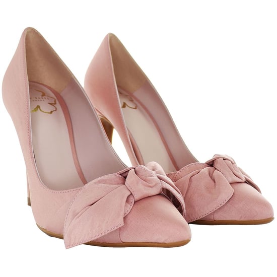 Ted Baker Hyana Moire Bow Womens Pink Court Shoes - Image 2