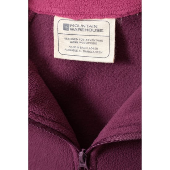 Mountain Warehouse Dames/Dames Montana Half Zip Fleece Top (Bes) - Image 3