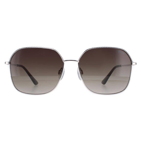 Elle Square Womens Silver Grey Gradient 14906