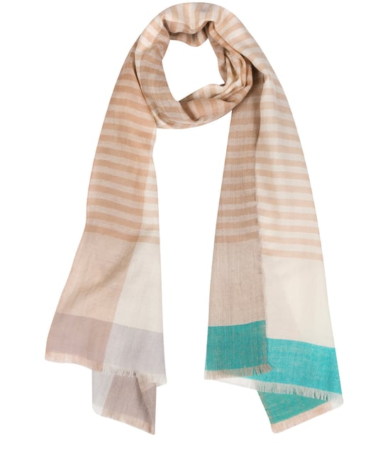 'Nebula' Cashmere & Merino Wool Pashmina