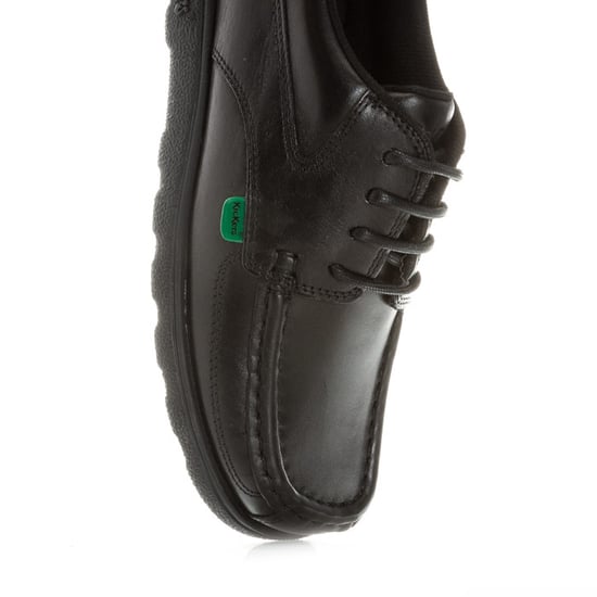 Boy's Kickers Children Fragma Lace Shoe in Black