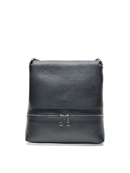 Roberta M SS22 RM 1758 Black Leather Bag - Image 1