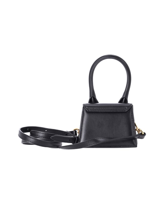 Jacquemus Le Chiquito Top Handle-väska i svart läder - Image 3