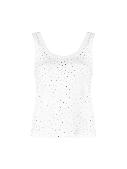 Pinko Top Morato Woman's White - Image 1