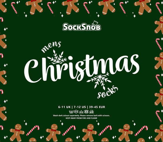 Mens Christmas Socks | Sock Snob | Novelty Colourful Stylish Funny Patterned Crew Xmas Socks - 12 Pack - Image 2