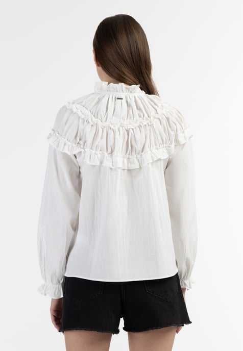 Dreimaster Blouse women off-white - Image 4