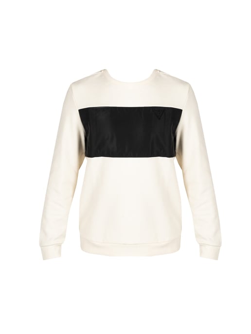 Guess Sweatshirt Remy Herr Vit - Image 1