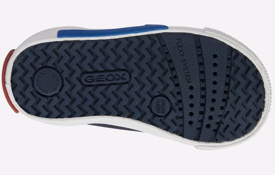 Geox Kilwi Leather Infants Trainers