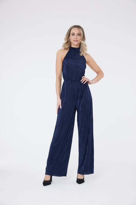 Zelda Navy Jumpsuit