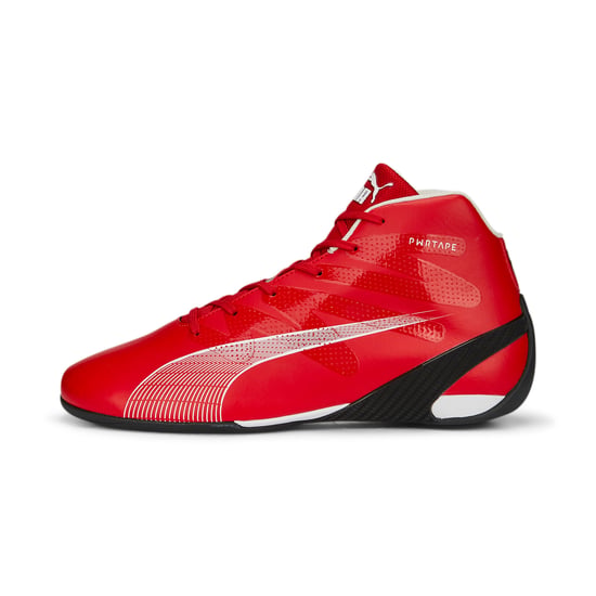 PUMA Unisex Scuderia Ferrari Carbon Cat Mid Driving Shoes