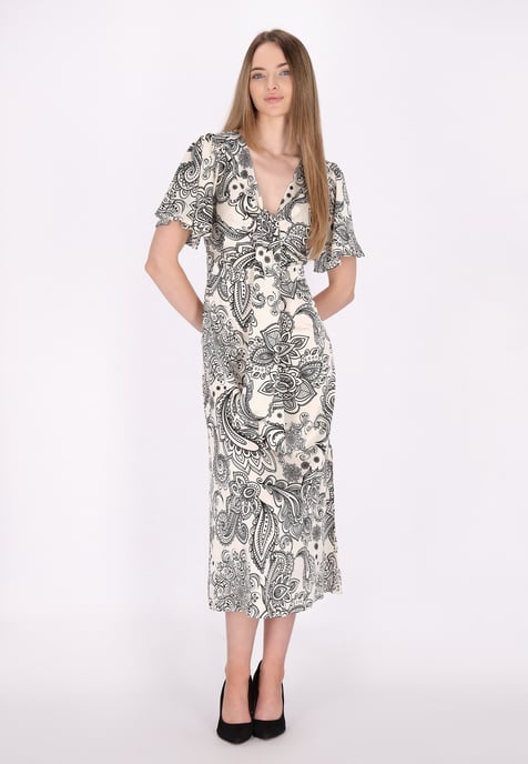 Dreimaster Dress women marine white - Image 2