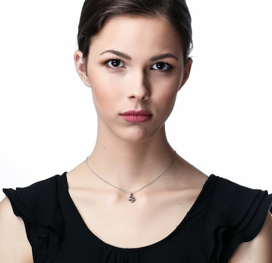 Orphelia Dames 925 Sterling Zilveren Ketting met Hanger - Zilver ZH-4385 - Image 3