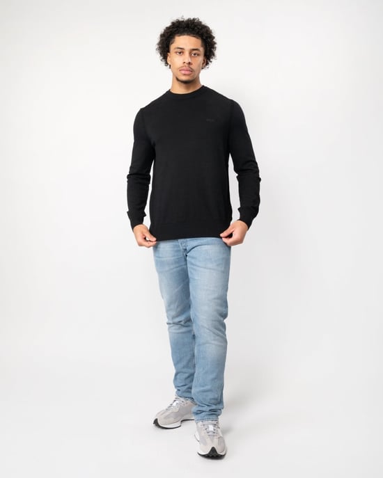 BOSS Orange Asac C Mens Crew Neck Jumper - Image 3