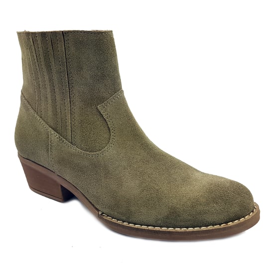 Woman's ankle boot Csy color Green