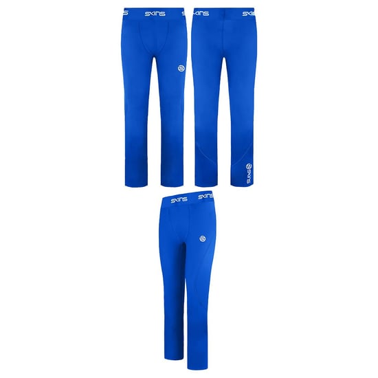 Skins Series-1 Stretch Waist Bright Blue Mens Long Tight Leggings SO00100012041