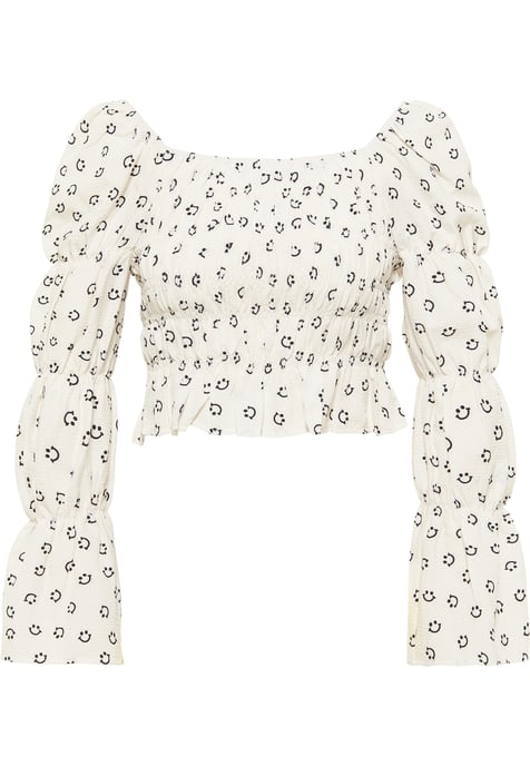 Mymo Longsleeve Dames wolwit - Image 1