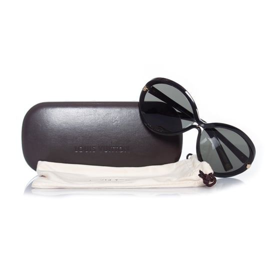 Black oval sunglasses - Image 6