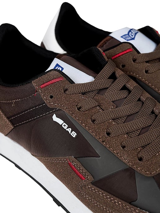 Gas Sneaker Wonder MIX Men's Brown - Image 4