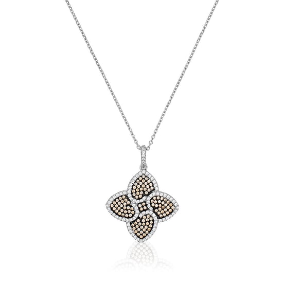 Orphelia Women's 925 Sterling Silver Chain with Pendant - Silver ZH-4837 - Image 1