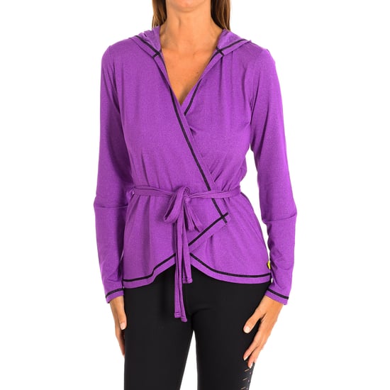 Women's long-sleeved hooded sports jacket Z1T00503
