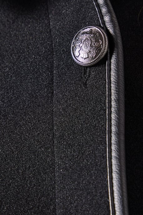 Wool Mix Belted Cape