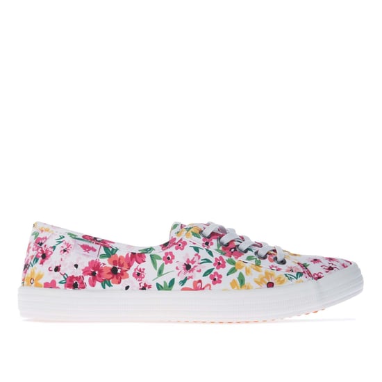 Women's Rocket Dog Chow Chow Margate Floral Pumps in White - Image 1