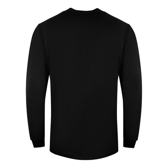 Cavalli Class Large Circle Logo Black Sweatshirt