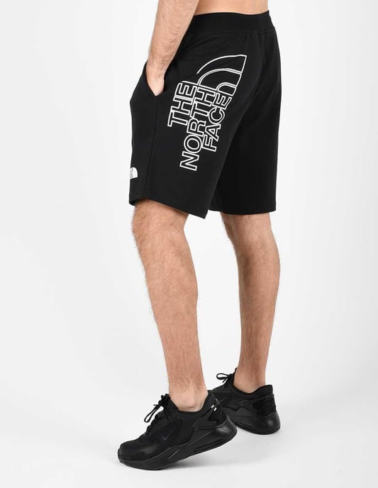The North Face Mens Graphic Shorts Black - Image 3