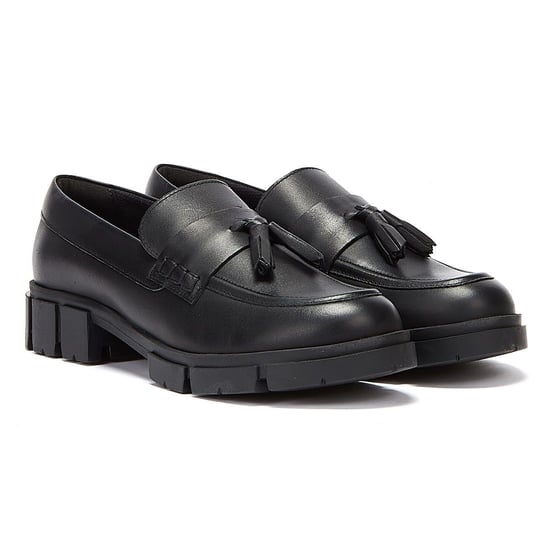 Clarks Teala Leather Womens Loafers - Image 1