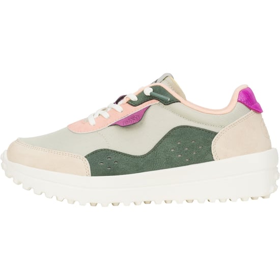 HEYDUDE Hayden Colorblock Polyester Dam Dusty Olive/Multi Träningsskor - Image 5